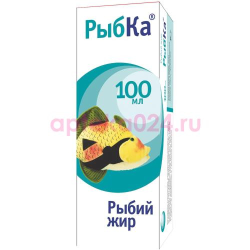 Рыбий жир рыбка 100мл.