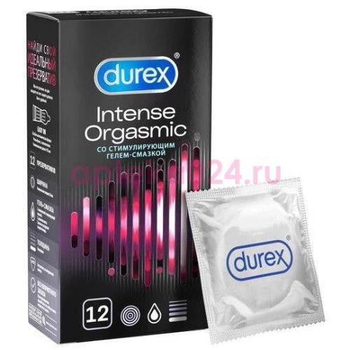 Дюрекс презервативы №12 интенсо оргазмик
