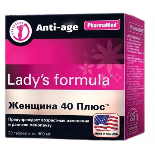 Леди-с формула 40 плюс капсулы №30 anti-age