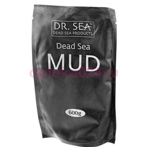 Доктор море грязь мертвого моря для тела 600г минеральная черная
