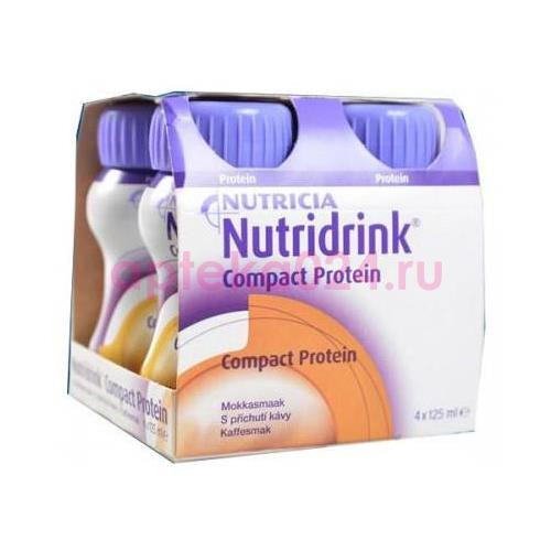 Нутридринк смесь д/энтер. питания протеин + персик + манго 125г. №4