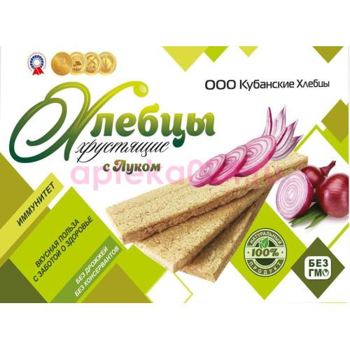 Кубанские хлебцы лук 100г.