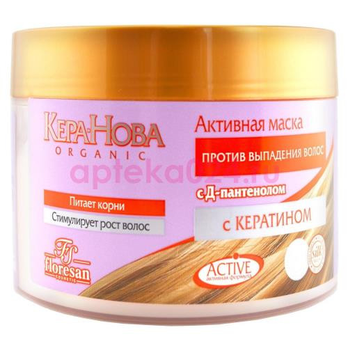 Флоресан кера-нова маска для волос 450мл п/выпадения ф-208