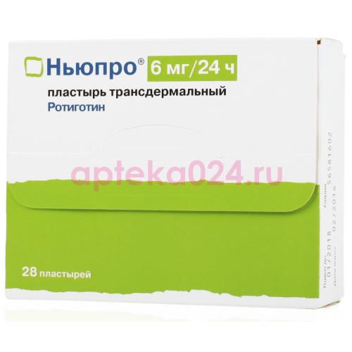 Ньюпро пластырь трансдермал 6мг/24ч. №28