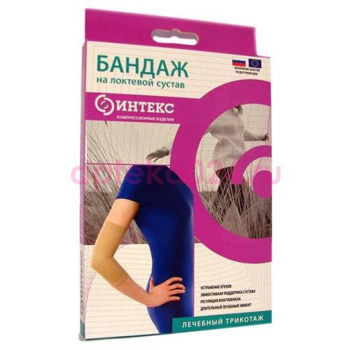 Интекс бандаж на локтевой сустав (налокотник) 1кл р l