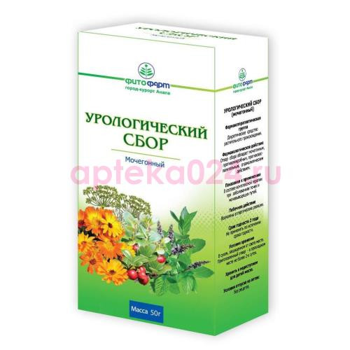 Урологический (мочегонный) сбор измельченный 50г