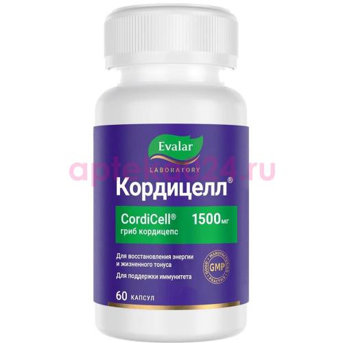 Эвалар кордицелл капсулы №60