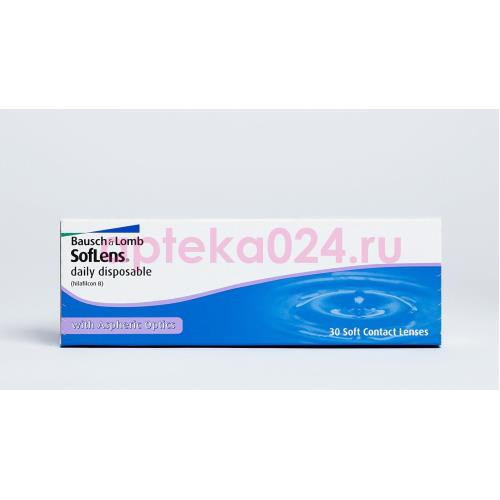Софленс дейли диспосабле линзы контактные n30 (1 день) d 14,2 базовая кривизна 8,6 рефракция -5,00