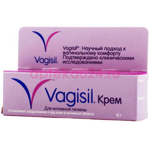 Вагисил крем д/интим.гигиены п/в зуда и раздраж. 15г. [vagisil]