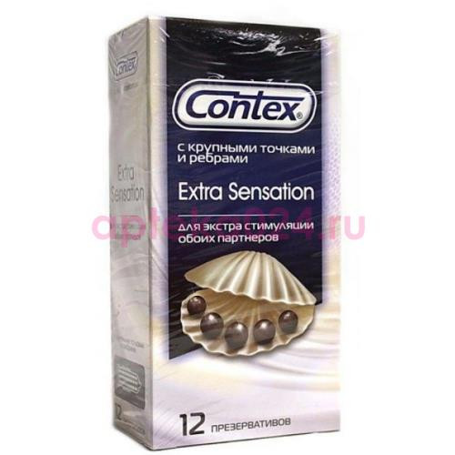 Контекс презерватив extra sensation №18 доп.ощущения [contex]