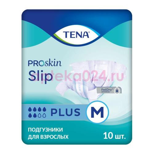 Тена про скин слип подгузники для взрослых №10 плюс р м