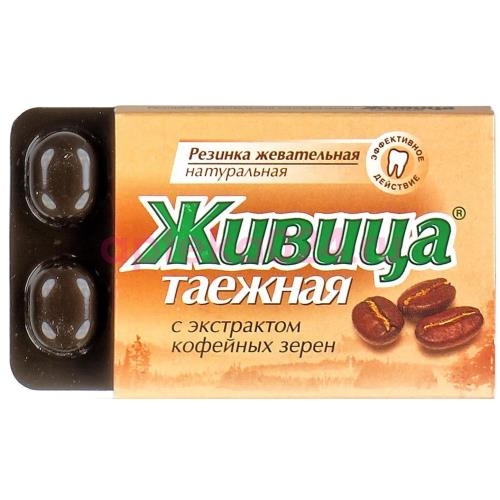 Живица таежная жев.резинка кофе №5 /алтайский нектар/