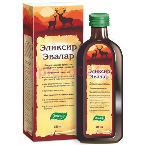Эвалар эликсир 250мл