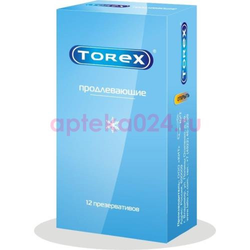 Торекс презерватив продлевающие №12 [torex]