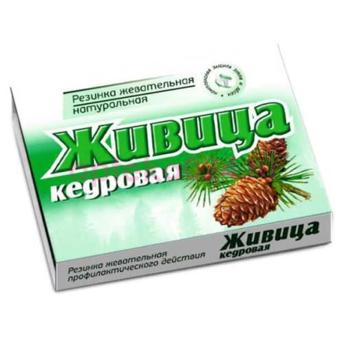 Живица таежная жев.резинка кедр №5 /алтайский нектар/