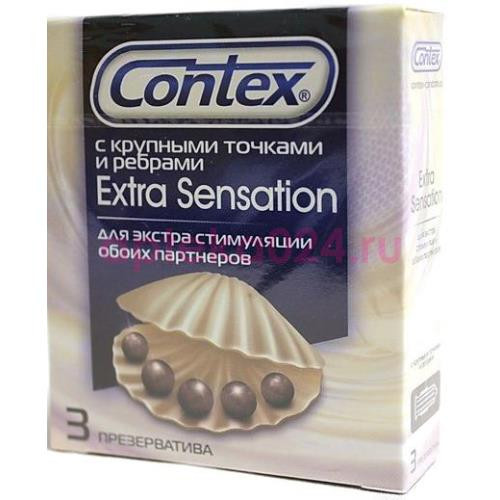 Контекс презерватив extra sensation №3 [contex]