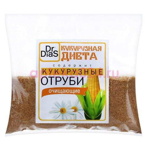 Др.диас отруби кукурузные очищ. 180г. [dr.dias]
