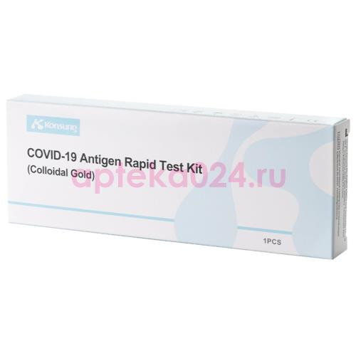 Консунг экспресс-тест на выявл антигена sars-cov-2 covid-19 ag из носо/ротоглотки с коллоид золотом