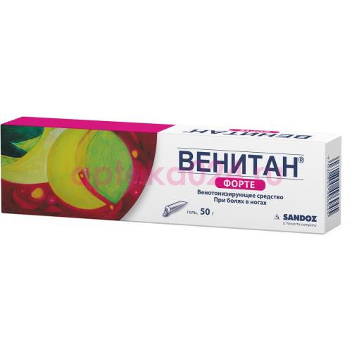 Венитан форте гель для наружного применения 50г