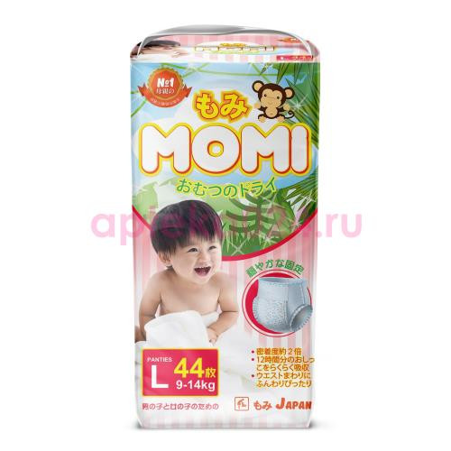 Моми подг.- трусики 9-14кг. р.l №44 [momi]