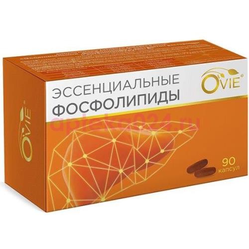 Овие эссенциальные фосфолипиды капсулы 1250мг №90 с экстр. расторопши и вит. группы в