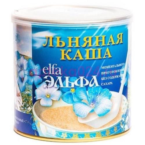Эльфа золотой лен каша льняная 400г