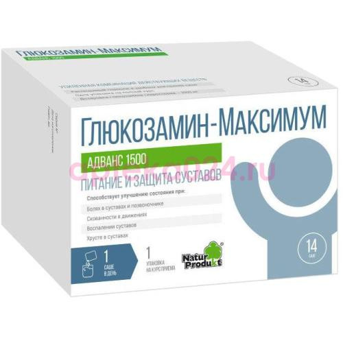 Глюкозамин максимум порошок №14 1500 адванс
