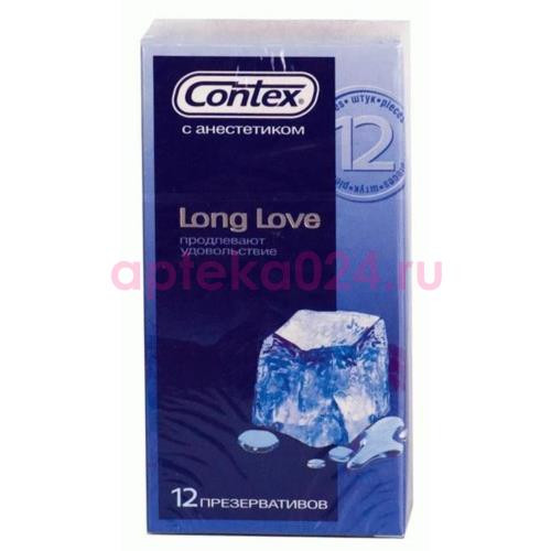 Контекс презерватив long love продлев. №12 анестетик [contex]