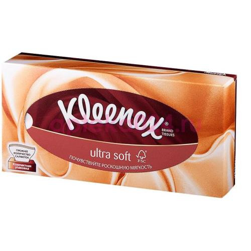 Клинекс платочки носовые №7 ультрасофт