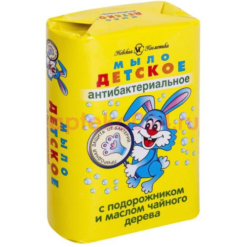 Невская косметика мыло детское 90г а/бактер. подорожник + чайное дерево