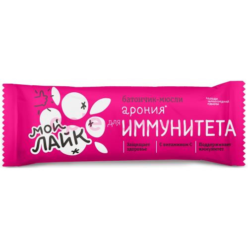Леовит биоинновации батончик арония д/иммунитета 25г.