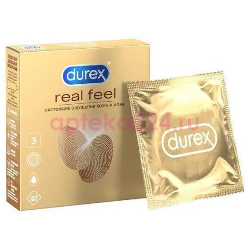 Дюрекс презерватив real feel №3 [durex]