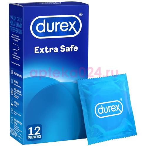 Дюрекс презервативы №12 экстра сейф утолщенные