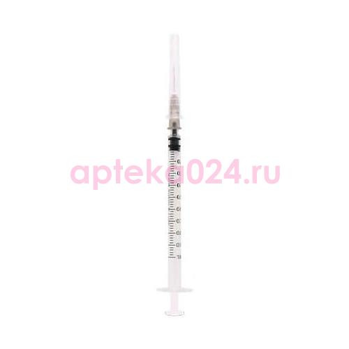 Смарт плюс шприц инсулиновый 1мл №100 3-х комп 27g