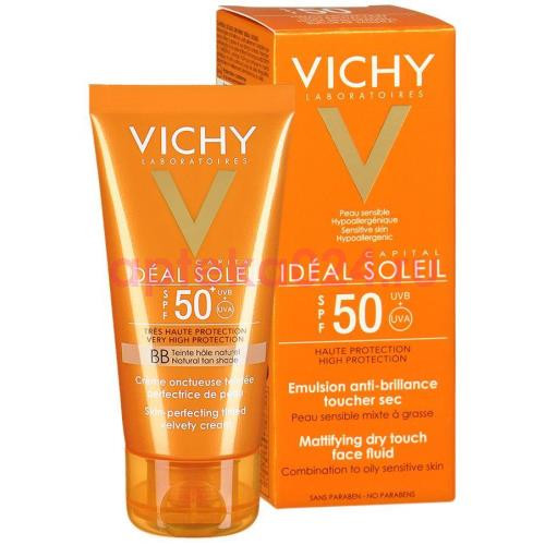 Виши капсолей эмульсия для лица 50мл матир драй тач spf50