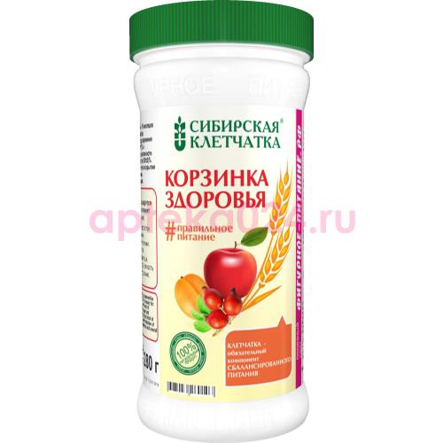Сибирская клетчатка 280г корзинка здоровья