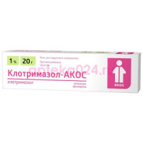 Клотримазол-акос мазь для наружного применения 1% 20г