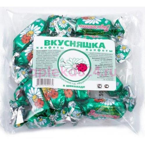 Фруктозов конфеты вкусняшка 185г. на фруктозе