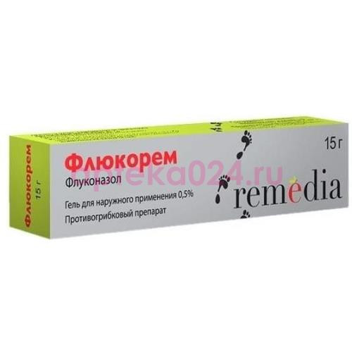 Флюкорем гель для наружного применения 0.5% 15г