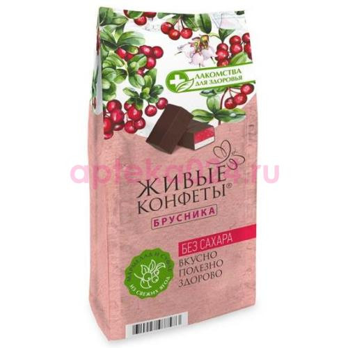 Лакомства д/здоровья мармелад брусника 170г.