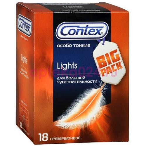 Контекс презерватив lights особо тонкие №18 [contex]