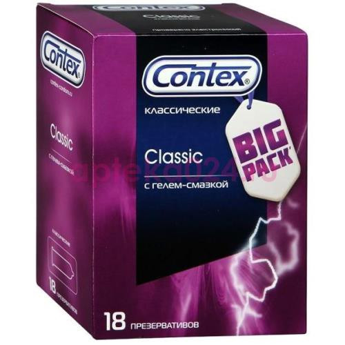 Контекс презерватив classic №18 классик [contex]