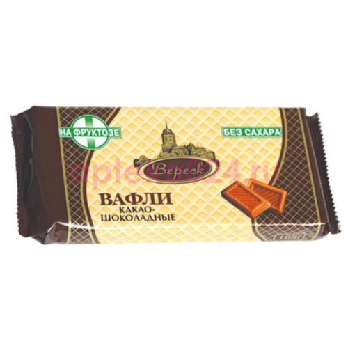 Вереск вафли 105г какао-шоколад на фруктозе