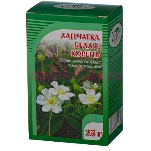 Лапчатка белая корень 25г. (бад) чайн.напиток /хорст/