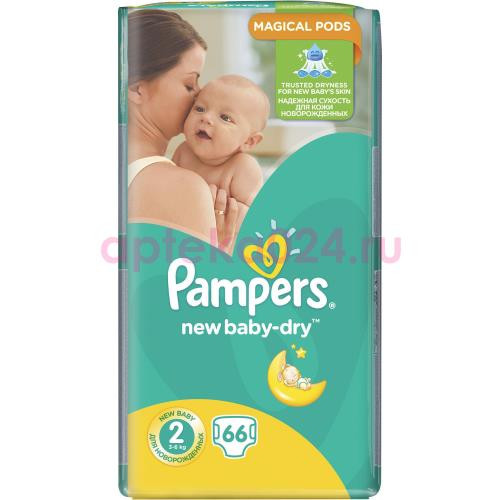 Памперс подгузн. мини 3-6кг №66 [pampers]