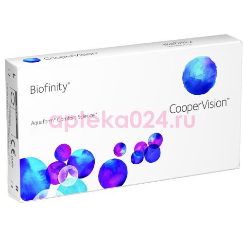 Биофинити линзы контактные №3 -4,00 dia 14.0 вс 8,6