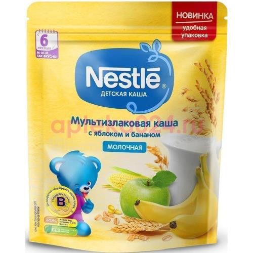 Нестле каша 220г. мультизлак. мол. яблоко-банан