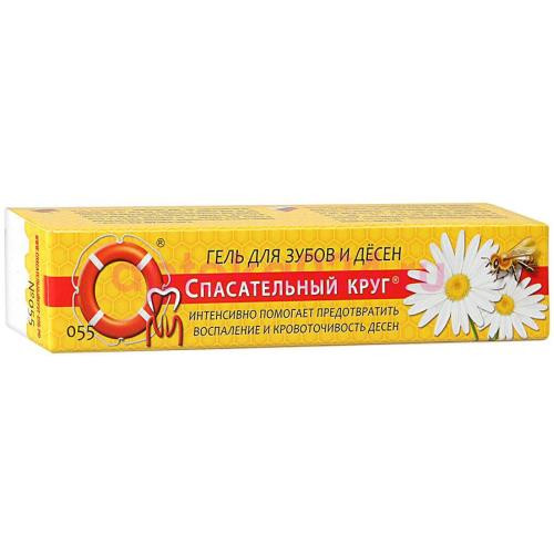 Спасательный круг гель д/десен ромашка + прополис 42г. /арт.055/