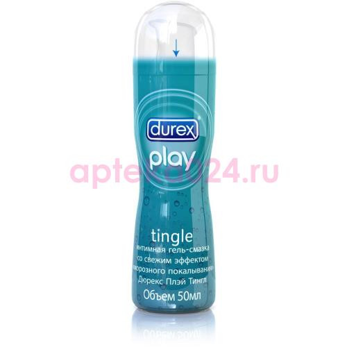 Дюрекс гель-лубрикант плэй тингл мятно-охл. эффект 50мл. [durex]
