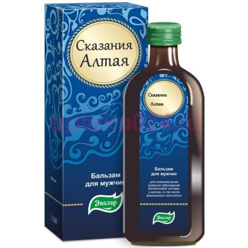 Эвалар сказания алтая бальзам 250мл д/мужчин